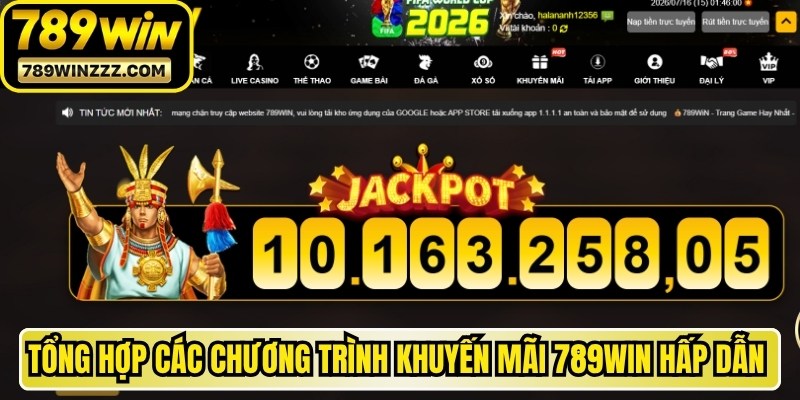 Tổng hợp các chương trình khuyến mãi 789WIN hấp dẫn nhất năm 2026